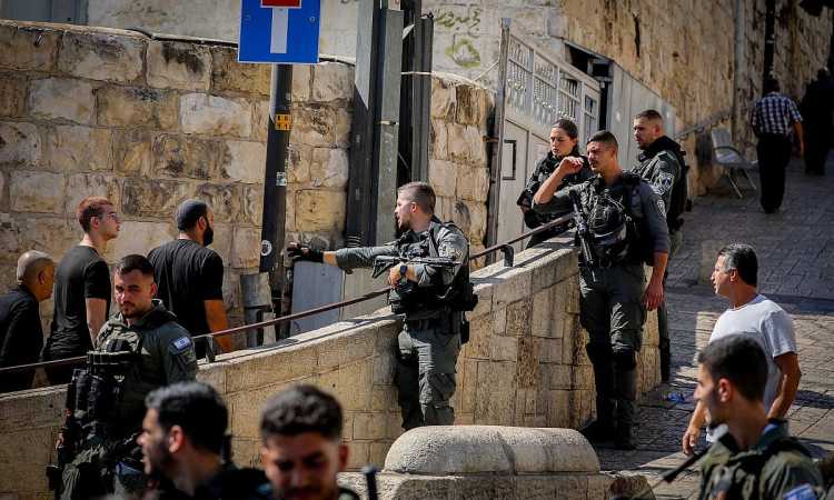 شرطة الاحتلال في المسجد الأقصى