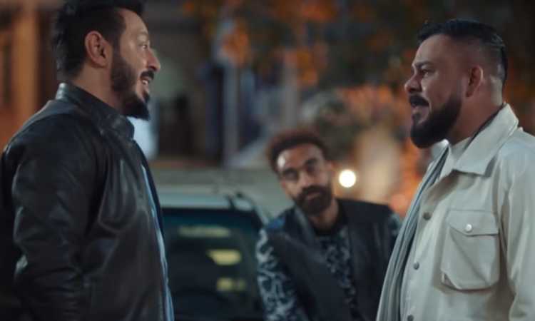 مصطفى شعبان ومنذر رياحنة في مسلسل المعلم