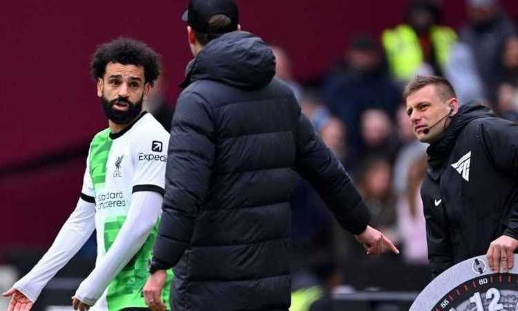 المشادة الكلامية مع محمد صلاح