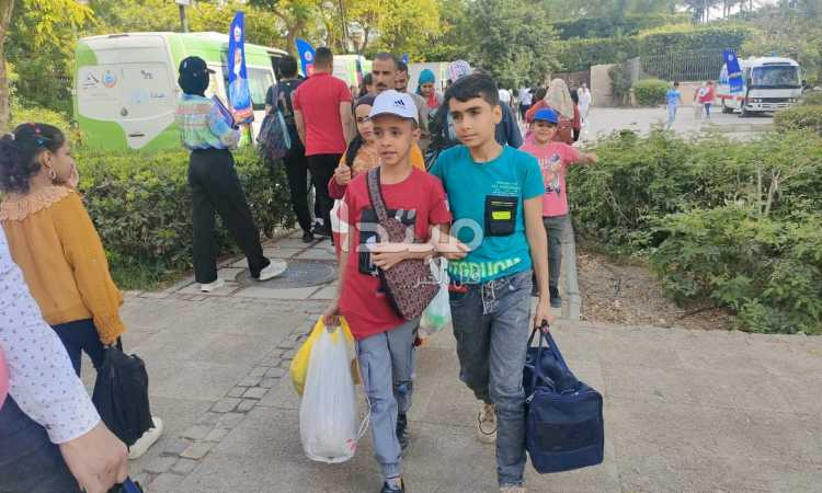 الاحتفال بشم النسيم في حديقة الأزهر