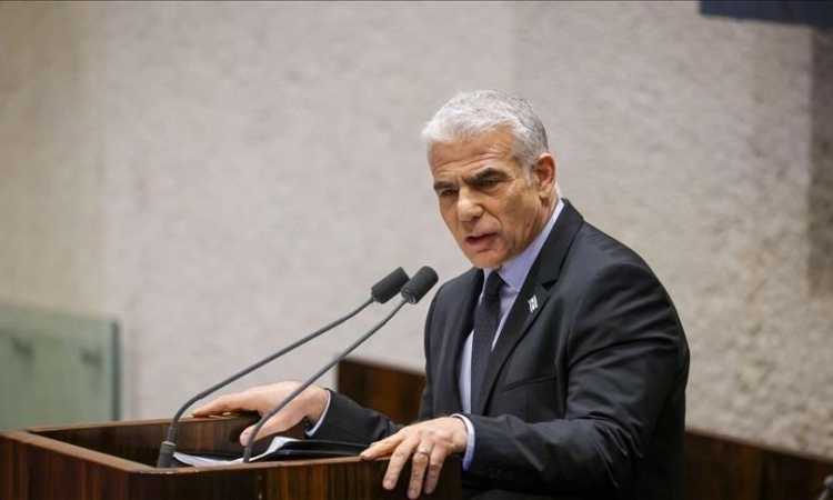 يائير لابيد زعيم المعارضة الإسرائيلية
