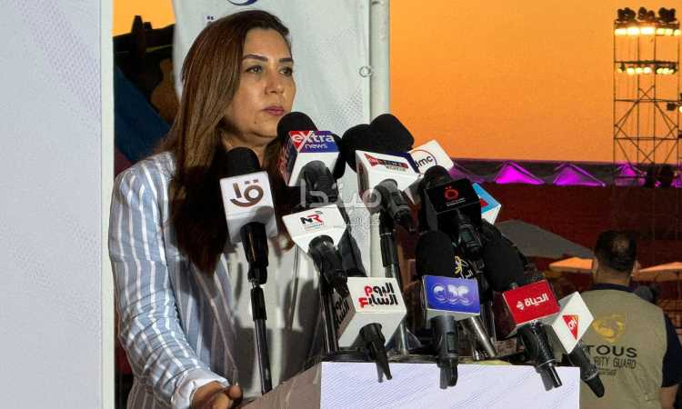 منال عوض في مهرجان العلمين