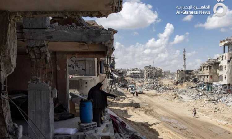 آثار العدوان على غزة