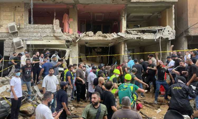 غارة إسرائيلية على الضاحية الجنوبية في بيروت
