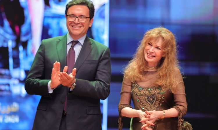 تكريم نيللي في مهرجان الإسكندرية السينمائي