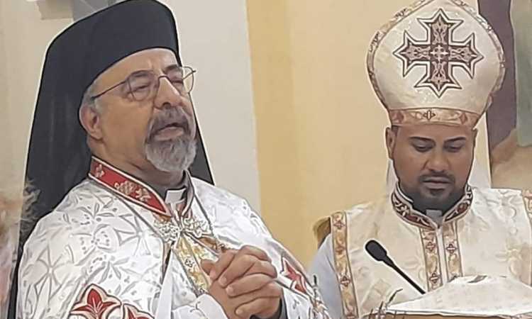 صلاة القداس بكنيسة العذراء بروما