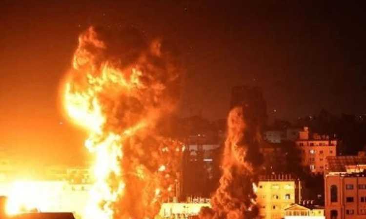 قصف طيران الاحتلال لأهداف في سوريا