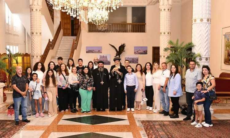 البابا تواضروس يستقبل وفدًا سياحيًّا من ألمانيا