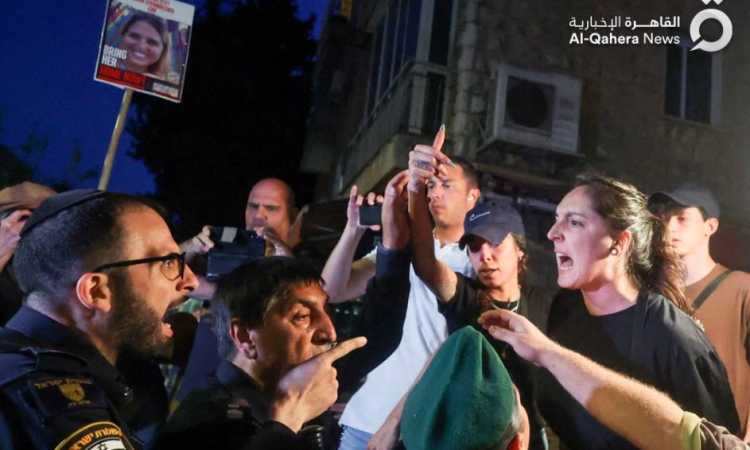 مظاهرات عائلات المحتجزين الإسرائيليين