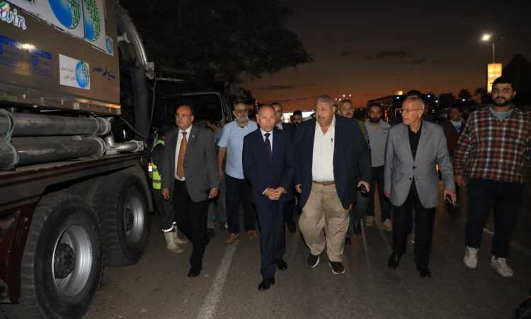 صور انتشار فرق الطوارئ