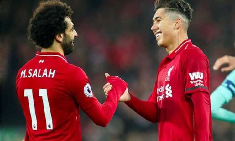 محمد صلاح وفيرمينو