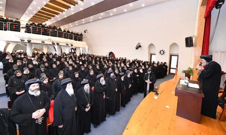 البابا تواضروس يلتقي بـ500 راهب