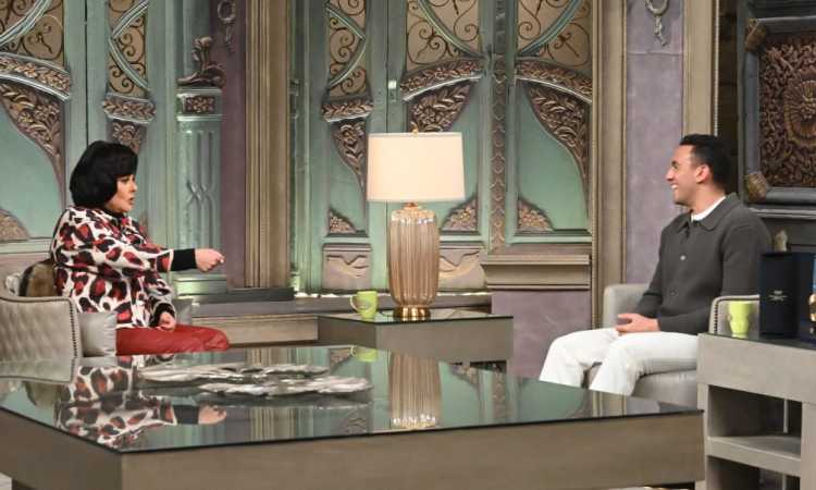 أحمد الجندي وأسرته ضيوف صاحبة السعادة