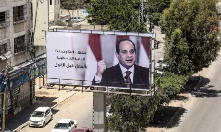 لافتات شكر وتأييد للرئيس السيسى