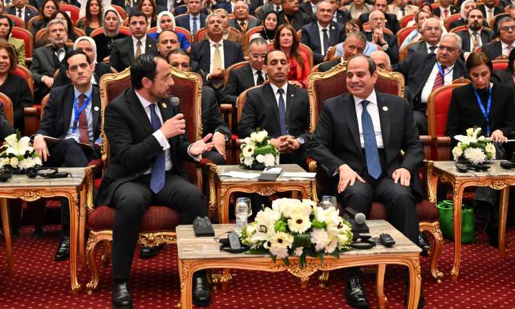 الرئيس السيسي ونظيره القبرصي