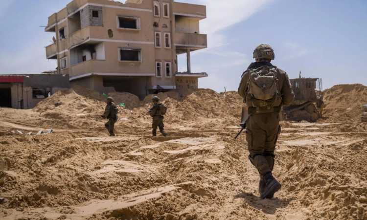 عناصر من جيش الاحتلال الإسرائيلي في غزة