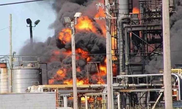 انفجارات ميناء بندر عباس في إيران