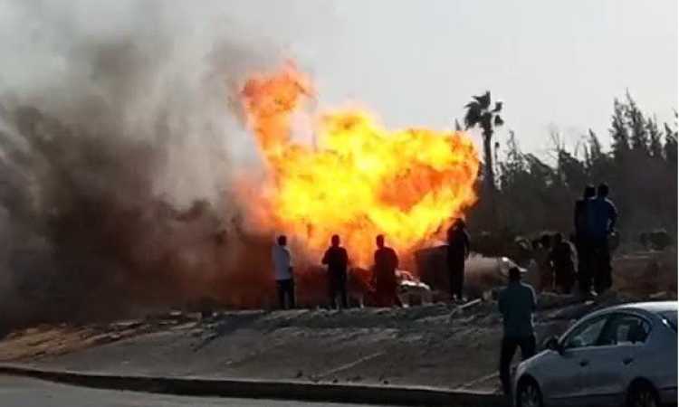 حريق الواحات