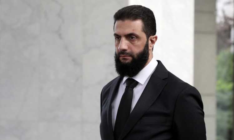 الرئيس السوري أحمد الشرع