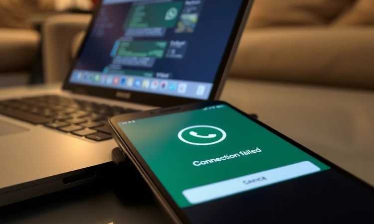 توقف واتساب عن العمل