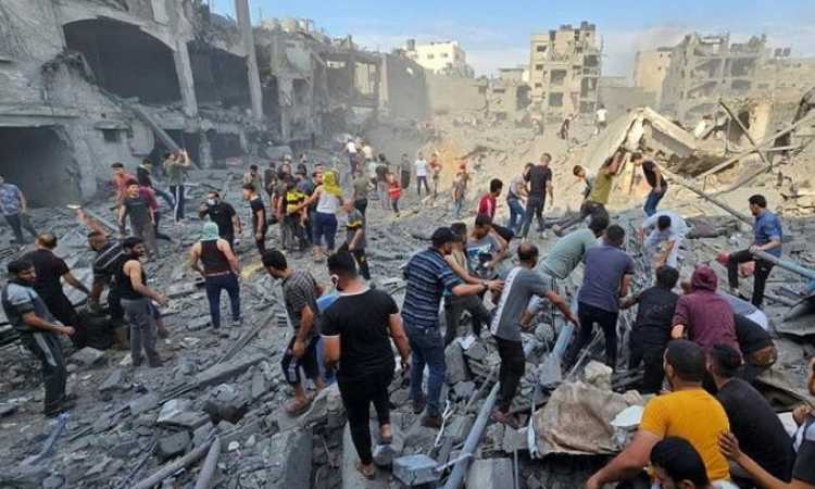 قصف الاحتلال الإسرائيلي على غزة