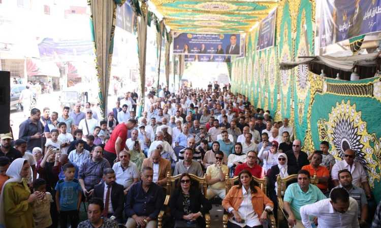 حملة دعاية انتخابية لمرشحي حماة الوطن بالشيوخ