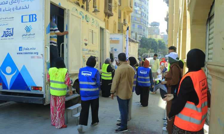 راعي مصر تشارك مع وزارة التضامن في تنفيذ قوافل طبية بمشروعات السكن الب