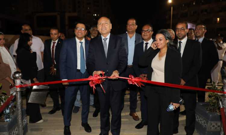صور افتتاح ميدان الخمسين بالمعادي