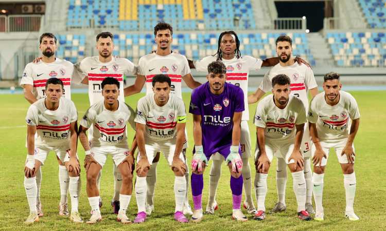 ألفينا يتقدم لـ الزمالك أمام مودرن سبورت في الشوط الأول