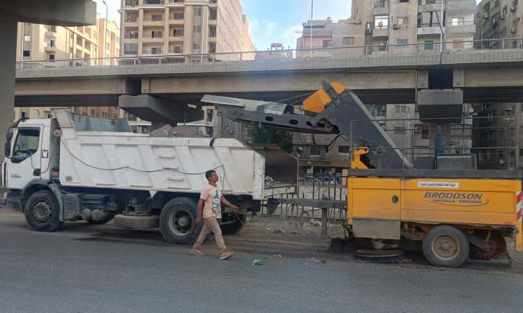 صور رفع كفاءة الشوارع