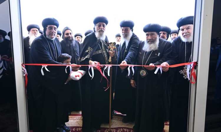 جانب من افتتاح البابا