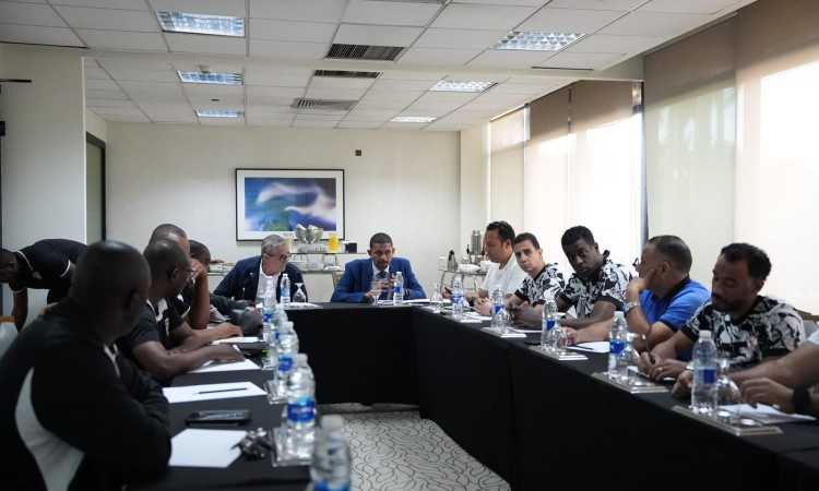 الاجتماع الفني لمواجهة الزمالك والجيش الرواندي