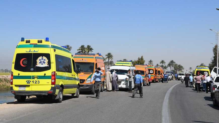 مأساة أسر ضحايا حادث تصادم كوبري قها بالقليوبية