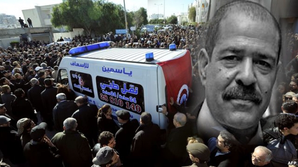 جنازة شكرى بلعيد