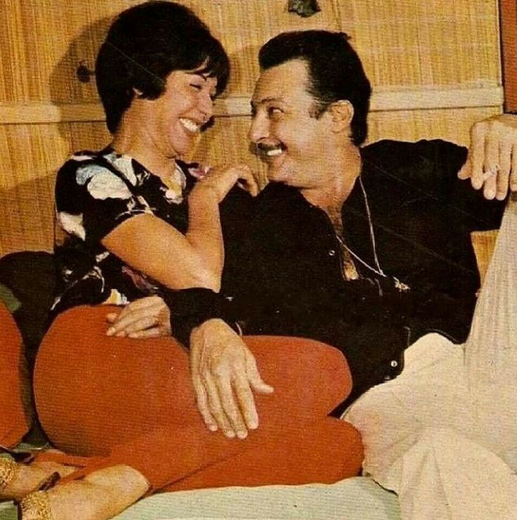 رشدى أباظة وسامية جمال