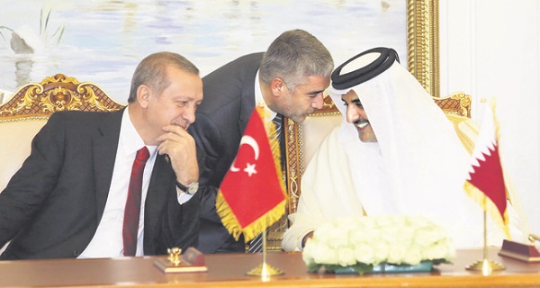 زيارة أردوغان الى الدوحة