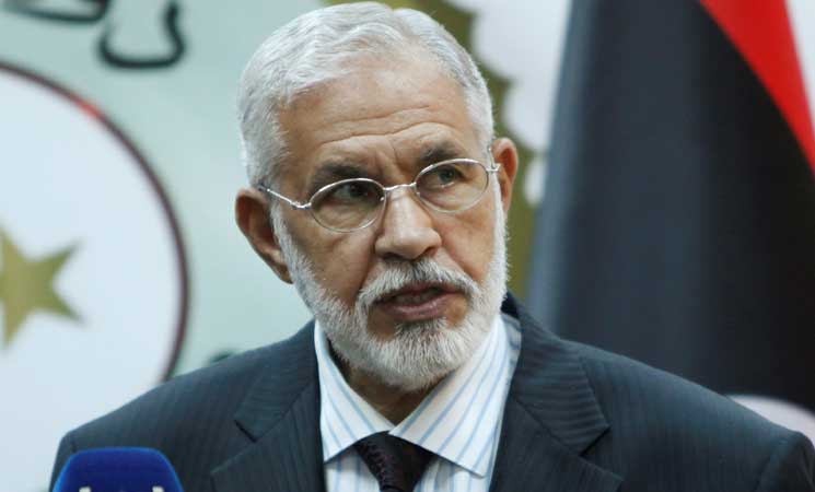 محمد الطاهر سيالة وزير خارجية ليبيا،