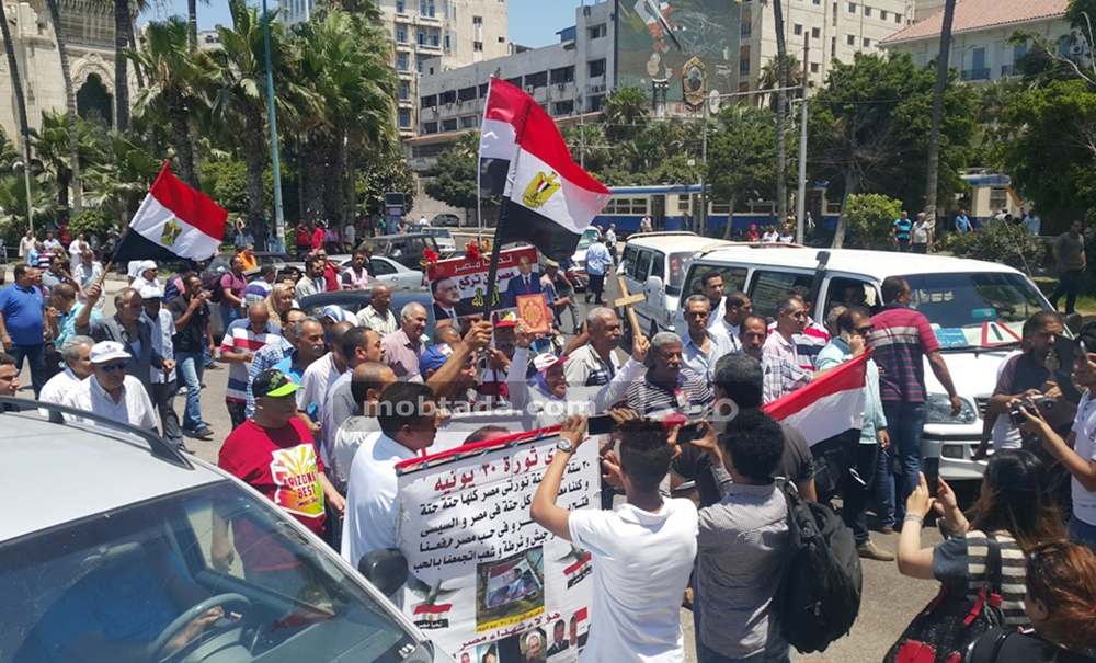 احتفالات الإسكندرانية بذكرى ثورة 30 يونيو