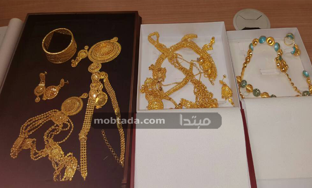 ضبط مشغولات ذهبية بنصف مليون جنيه في المطار
