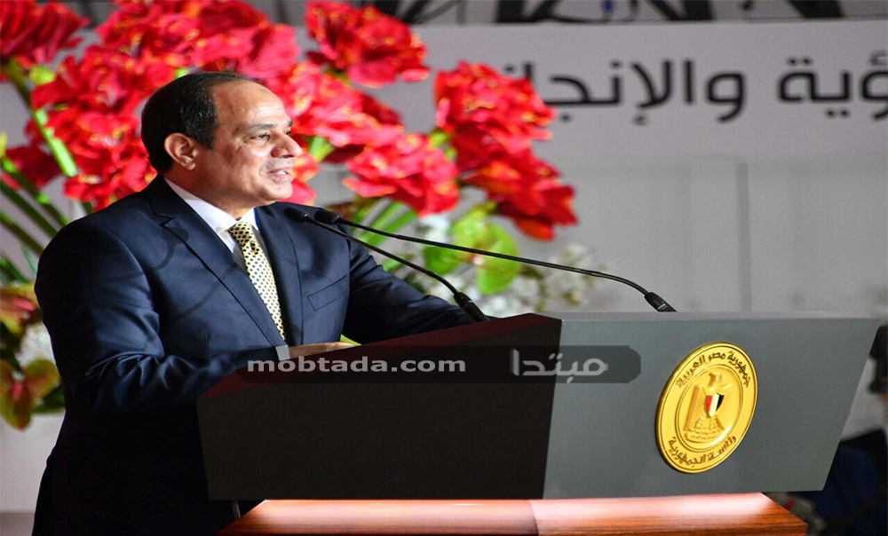 السيسى فى مؤتمر حكاية وطن
