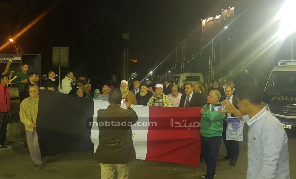 مؤتمر دعم الرئيس السيسى فى شبرا