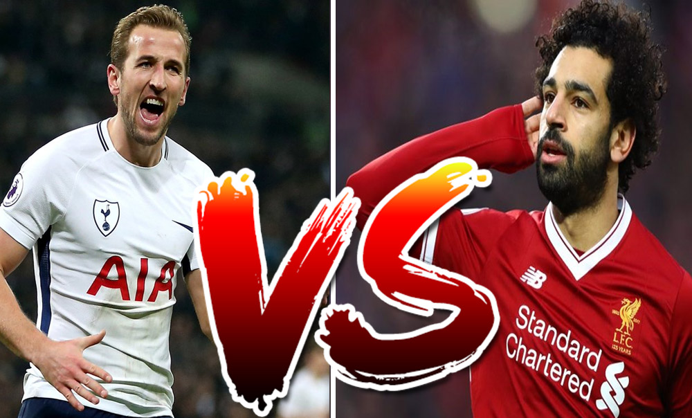 محمد صلاح و هارى كين 
