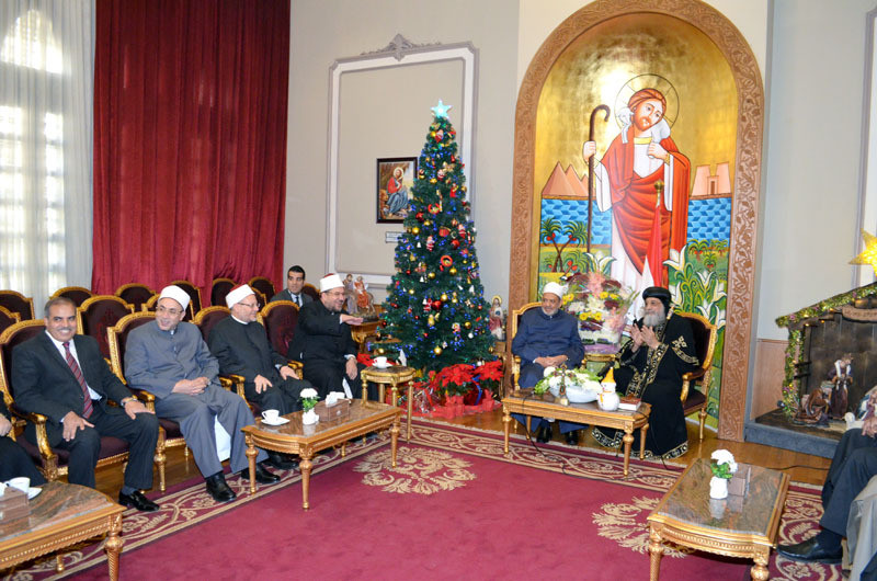 شيخ الأزهر والبابا تواضروس