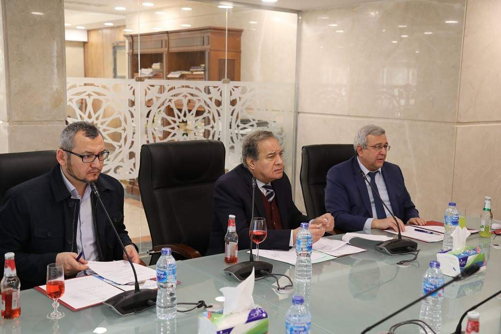 أمين البحوث الإسلامية مع الوفد الباكستانى