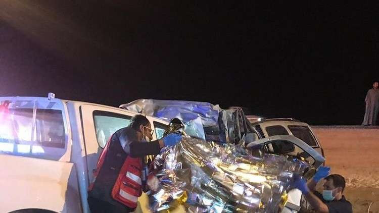 حادث مرورى جنوب السعودية