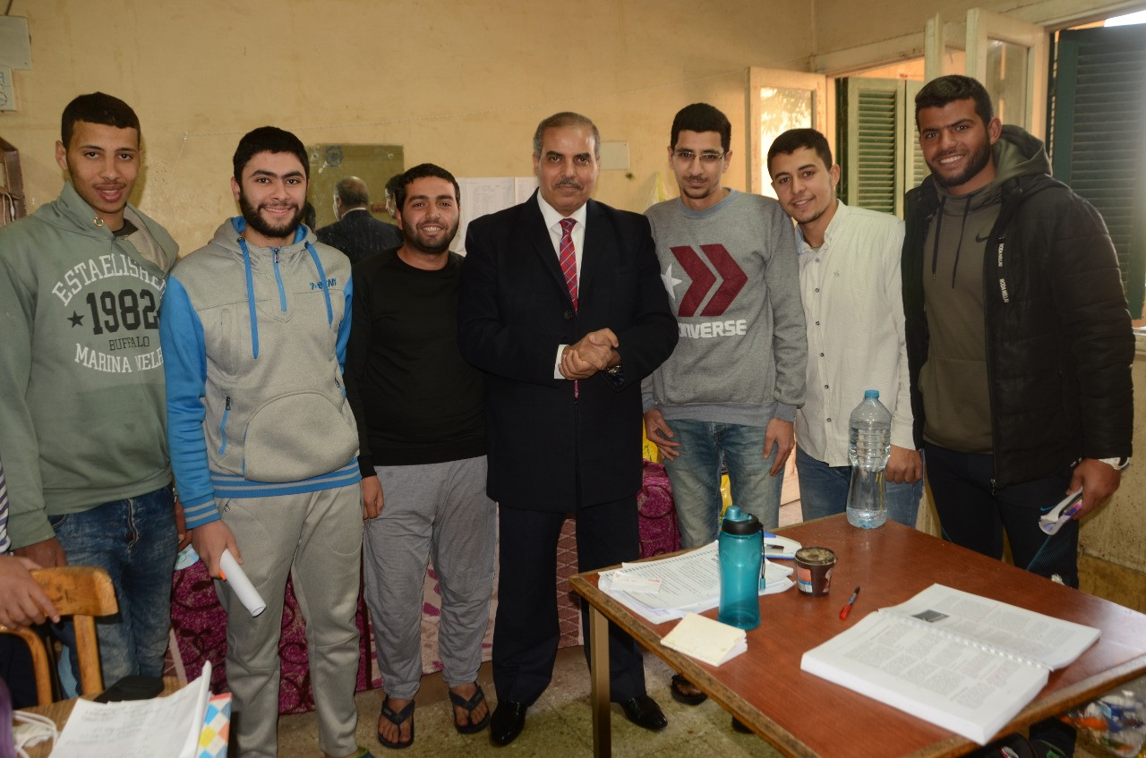 المحرصاوي يتفقد المدينة الجامعية