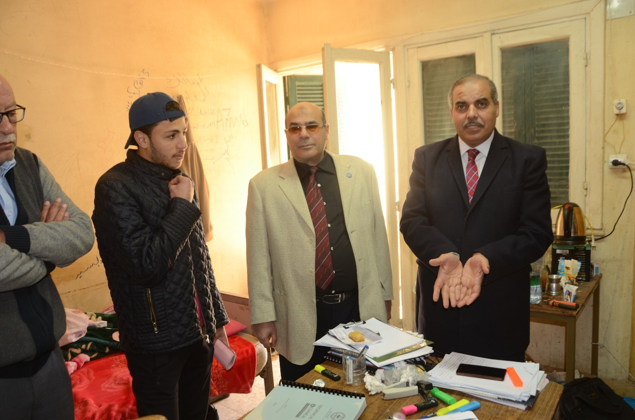 المحرصاوي يتفقد المدينة الجامعية