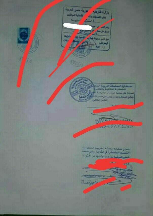 شهادات مزورة
