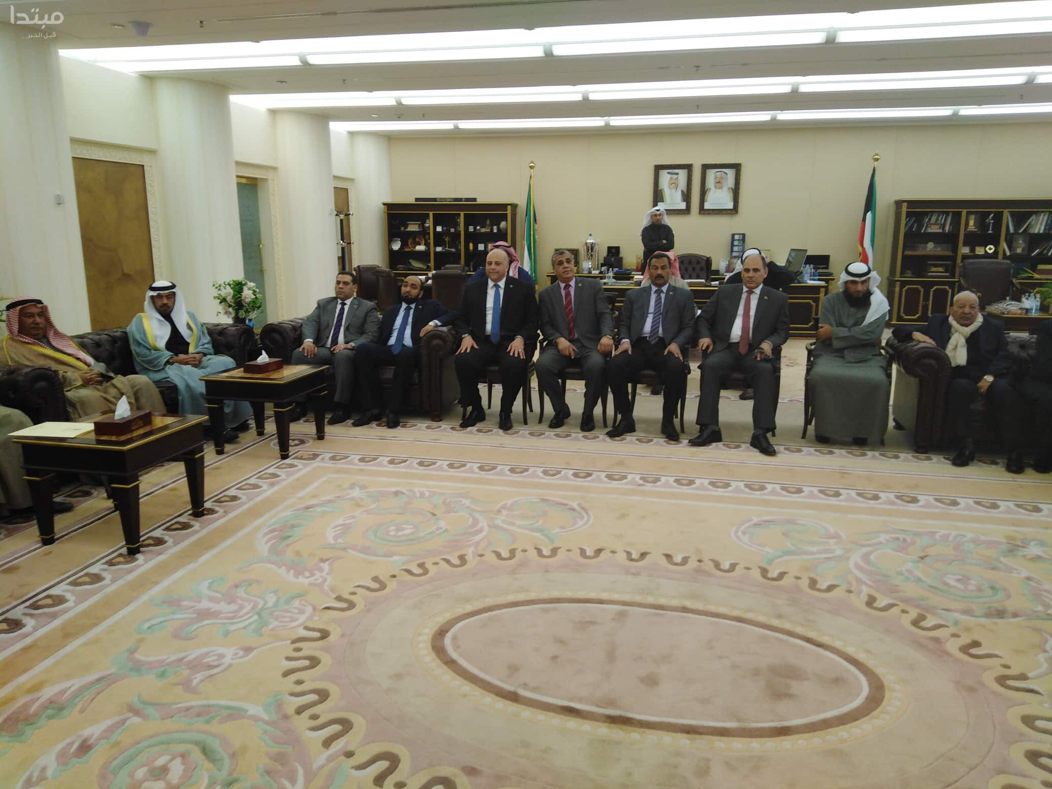 عبد العال فى مجلس الأمة الكويتى