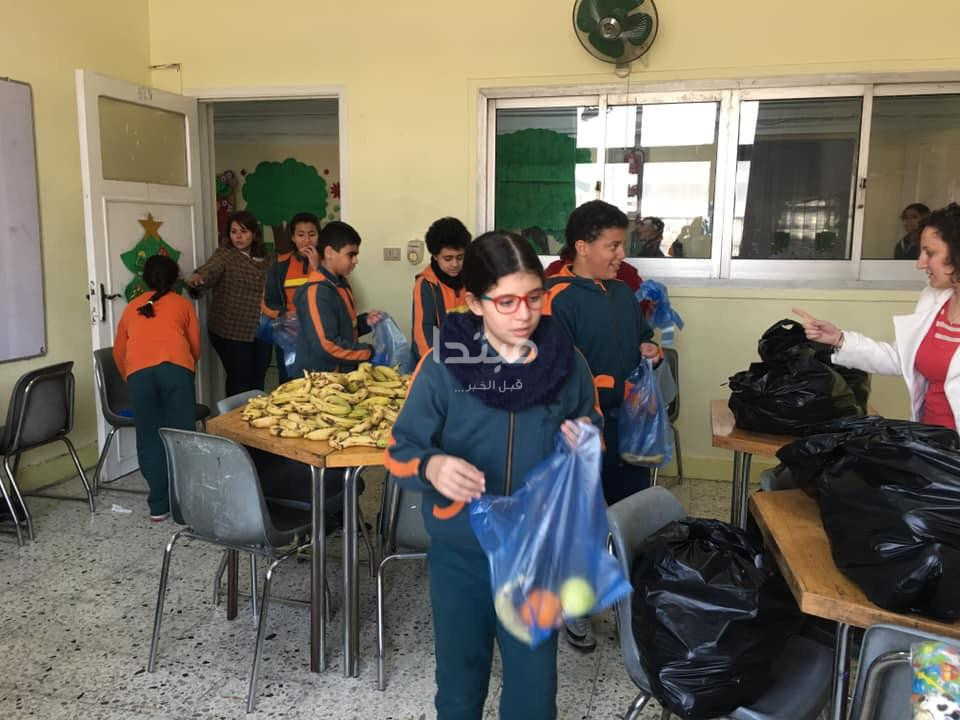 مبادرة طلبة مدرسة كلية رمسيس الجديدة الدولية